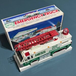 Hess Emergency Truck Toy - Red and Green